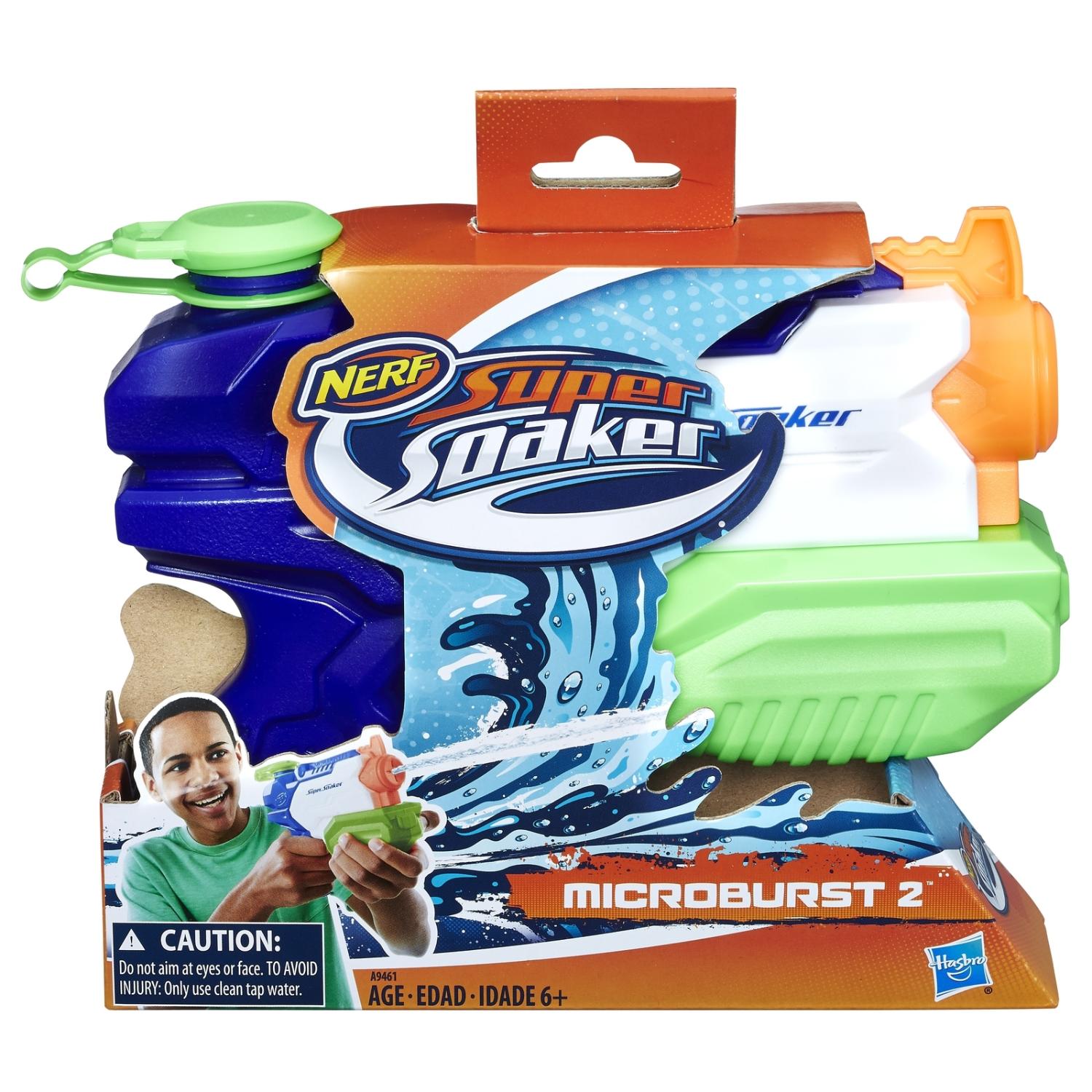 Водяной бластер Nerf – Super Soaker. Микробёрст 2  